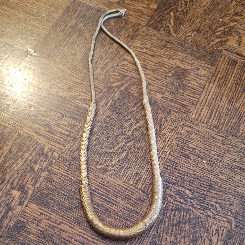 Elegant Brass Necklace